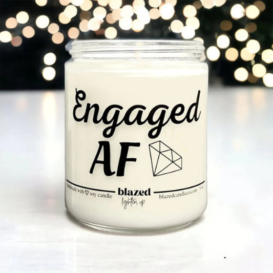 Engaged AF Candle