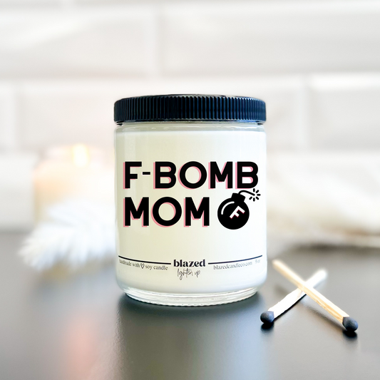 F Bomb Mom Candle