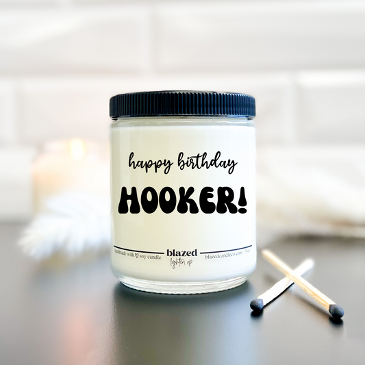 Happy Birthday, Hooker! Candle