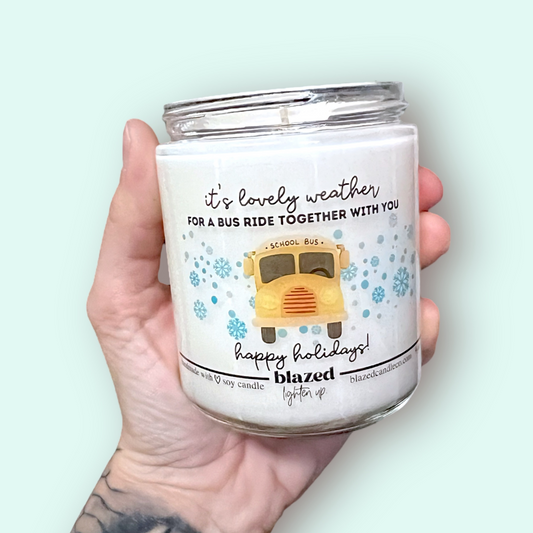 Bus Ride Together With You - Bus Driver Candle