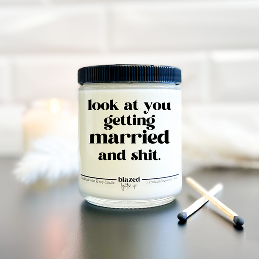 Married and Shit Candle