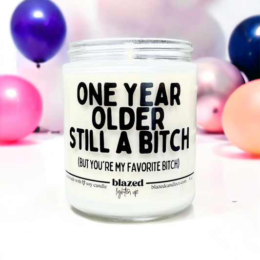 One Year Older Candle